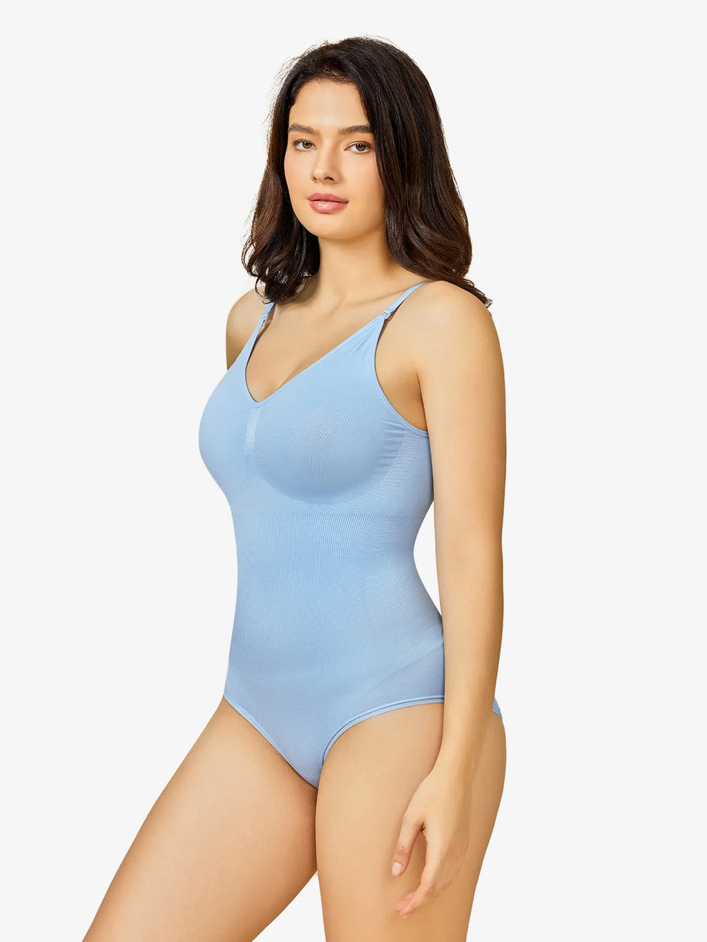 בגד גוף כתפיות דקות מחטב